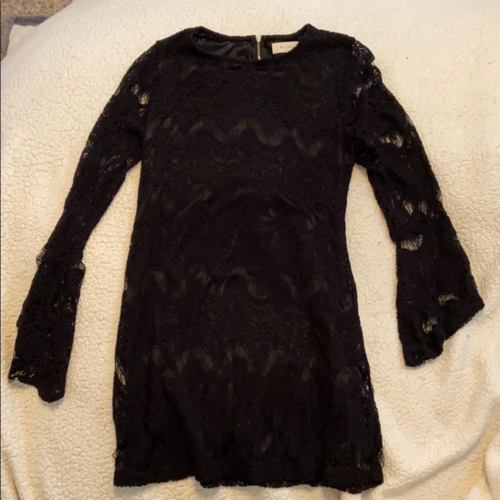 Altard State Black Lace Dress
